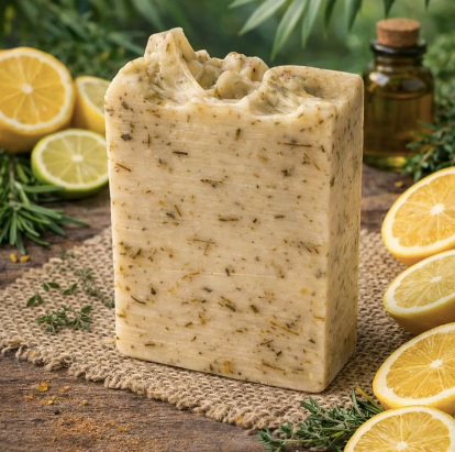 Jabón Corporal Tomillo, Romero y Limón. 100gr