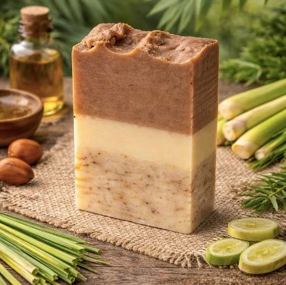 Jabón Corporal de Argán y Lemongrass. 100gr