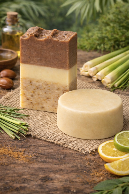 Pack Jabón Argán & Lemongrass + Hidratante Corporal